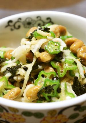 オクラと切り干し大根の納豆和え-レシピのメイン写真
