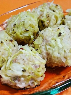 豆腐入り餡のキャベツ焼売-レシピのメイン写真