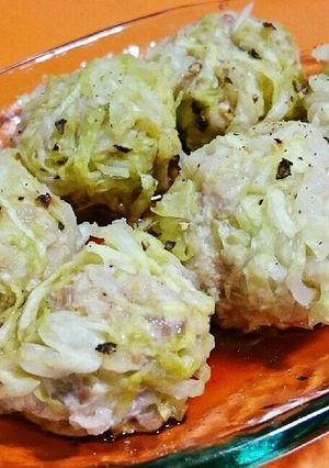 豆腐入り餡のキャベツ焼売-レシピのメイン写真
