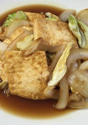 豆腐ステーキの生姜焼き-レシピのメイン写真