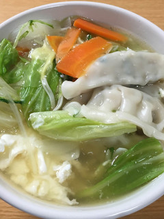 餃子と野菜のスープ-レシピのメイン写真