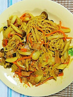 カレー焼きビーフン-レシピのメイン写真