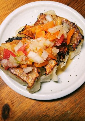 餃子マリネ！？〜トマトと玉ねぎドレ〜-レシピのメイン写真
