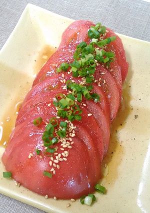 冷た～い♪トマトのサラダ☆-レシピのメイン写真