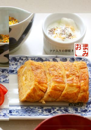 ツナたっぷりの卵焼き❀-レシピのメイン写真
