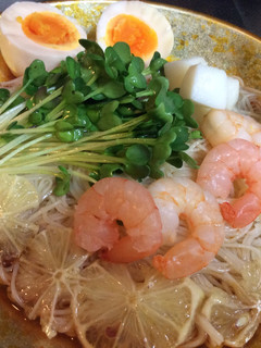 冷たいレモン素麺-レシピのメイン写真