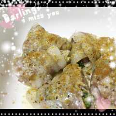 รูปของ レンチン❁作り置き肉巻きブロッコリー