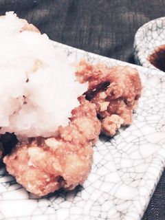 夏にピッタリ♡唐揚げのおろしポン酢かけ-レシピのメイン写真