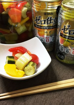 サッパリ♡子供も食べれる♡和風ピクルス♡-レシピのメイン写真