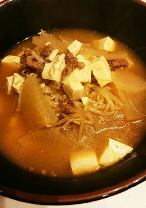 辛い！けど旨い！韓国スープ風なやつ(笑)-レシピのメイン写真