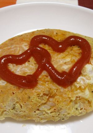 レンジでオムライス☆-レシピのメイン写真