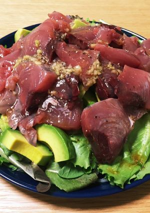 カツオとアボカドの和風カルパッチョ-レシピのメイン写真