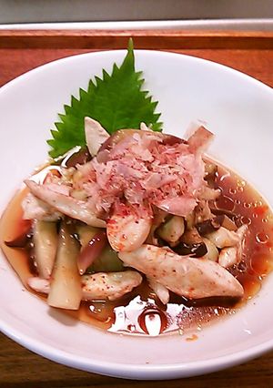ササミとナスのサッパリ1品-レシピのメイン写真