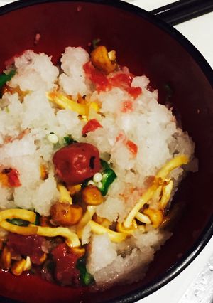 夏のサッパリ？ネバネバ？サラダ風なめこ！-レシピのメイン写真
