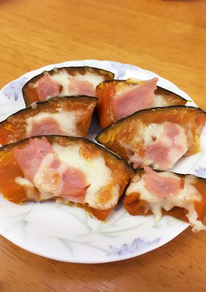 甘いかぼちゃのハムチーズ♡-レシピのメイン写真