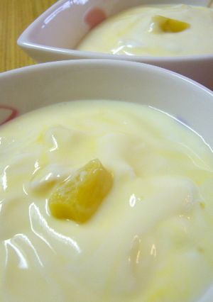 お好みマンゴーヨーグルト-レシピのメイン写真