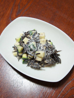 ズッキーニとひじきの胡麻ドレサラダ-レシピのメイン写真