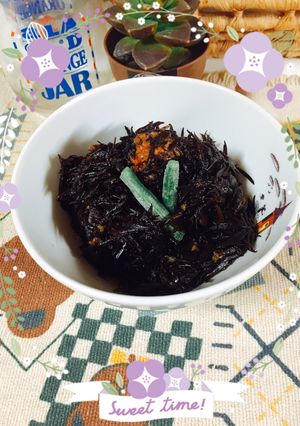 ひじきの梅煮-レシピのメイン写真
