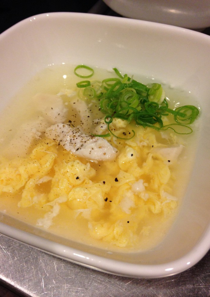 ササミと卵の味覇（ウェイパー）スープ-レシピのメイン写真