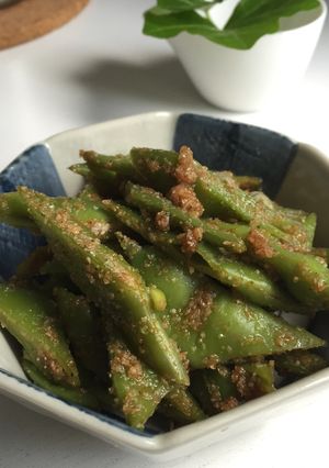 モロッコインゲンの胡麻和え-レシピのメイン写真