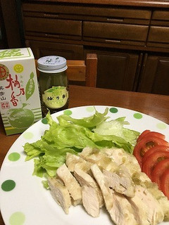 サラダチキン 柚子胡椒味-レシピのメイン写真