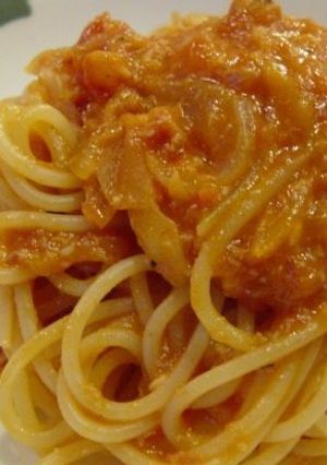 簡単！カニトマトクリームパスタ-レシピのメイン写真