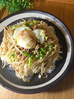 挽肉ともやしの甘辛カフェ飯-レシピのメイン写真