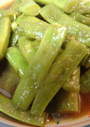 カレー味★いんげん煮-レシピのメイン写真