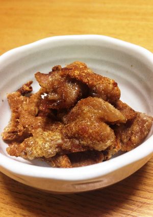 ★鶏皮せんべい★おつまみ-レシピのメイン写真