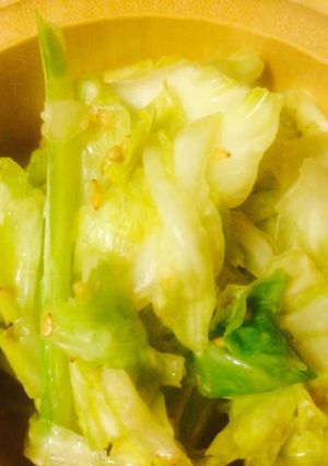 5分deキャベツのシャキシャキおつまみ☆-レシピのメイン写真