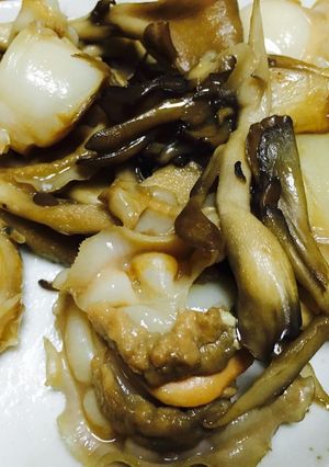 ベビーホタテとまいたけのバター醤油炒め-レシピのメイン写真