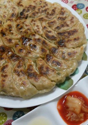 焼き餃子☆余った切り干し大根の煮物入り-レシピのメイン写真