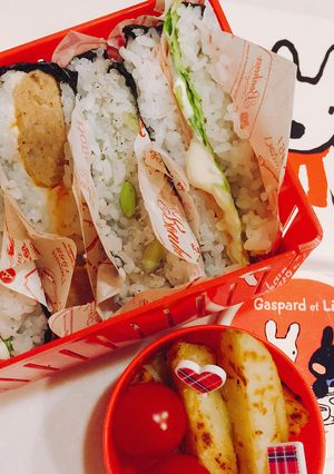 女子中学生弁当＊体育祭＊2016-レシピのメイン写真