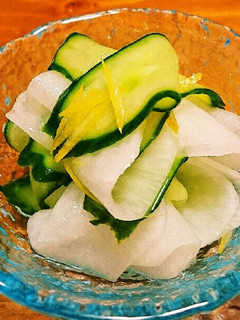レモン香る☆大根ときゅうりの夏の酢の物-レシピのメイン写真