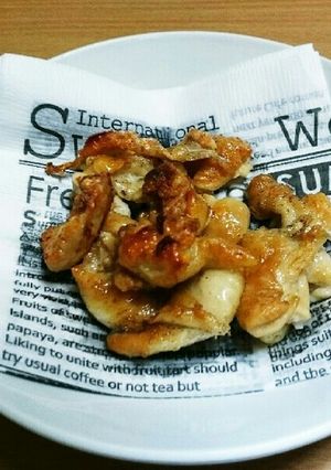 余った鶏皮でトースター焼鳥-レシピのメイン写真