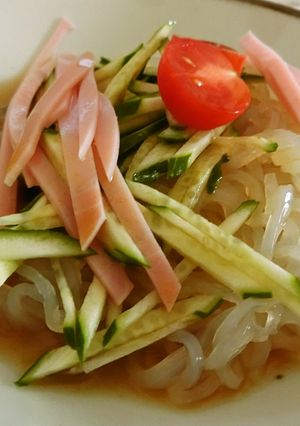 こんにゃく冷麺カレー風味-レシピのメイン写真