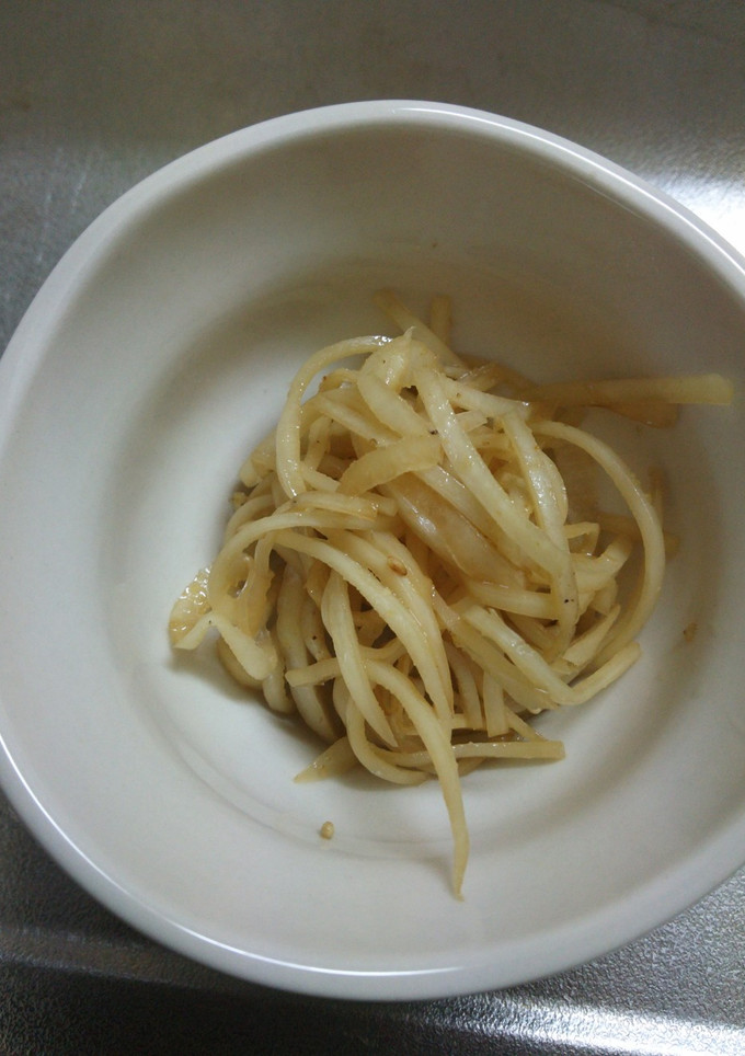 大根の皮のきんぴら-レシピのメイン写真