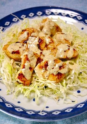 糖質オフ！ジューシーなガリ味噌マヨチキン-レシピのメイン写真