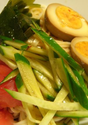 中華風☆美味しいぶかっけ冷やしサラダ麺-レシピのメイン写真