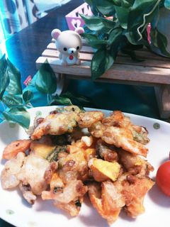 納豆入りかき揚げ♪-レシピのメイン写真