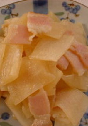 大根とベーコンの炒め煮-レシピのメイン写真