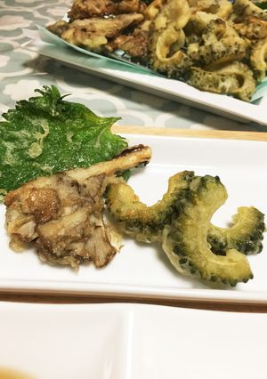サクサク美味しいゴーヤの天ぷら-レシピのメイン写真