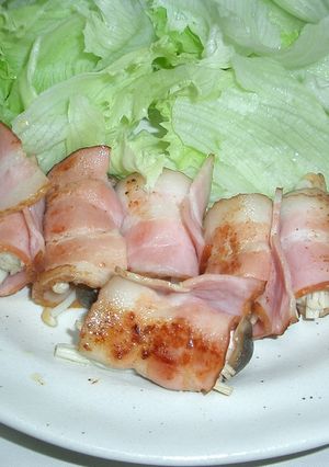 ☆ただ巻くだけ!!きのこのベーコン巻き☆-レシピのメイン写真