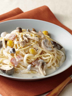 きのこの和風クリームパスタ-レシピのメイン写真