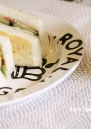 なすびとチーズのサンドイッチ-レシピのメイン写真