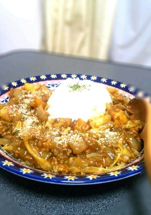 簡単&時短☆キャベツとひき肉のカレー-レシピのメイン写真