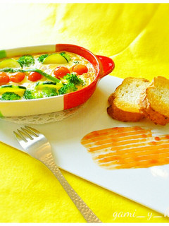 お野菜たっぷりな味噌マヨグラタン風♪-レシピのメイン写真