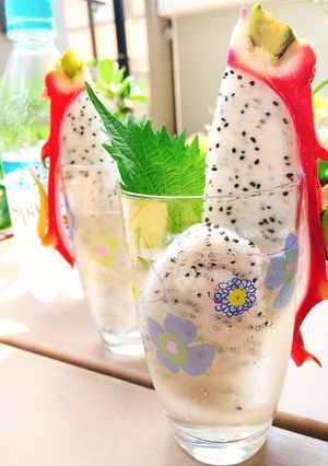 梅酢で爽やか夏バテに！梅しそ炭酸水-レシピのメイン写真
