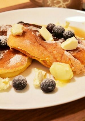 シュワシュワパンケーキ-レシピのメイン写真