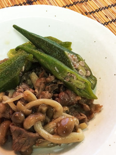 簡単・時短*オクラとしめじのしぐれ煮*-レシピのメイン写真